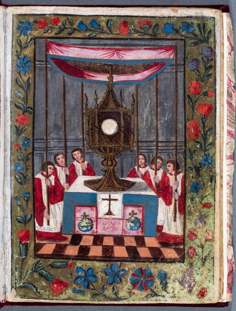 Representación en la solemne procesión del Corpus Christi ...