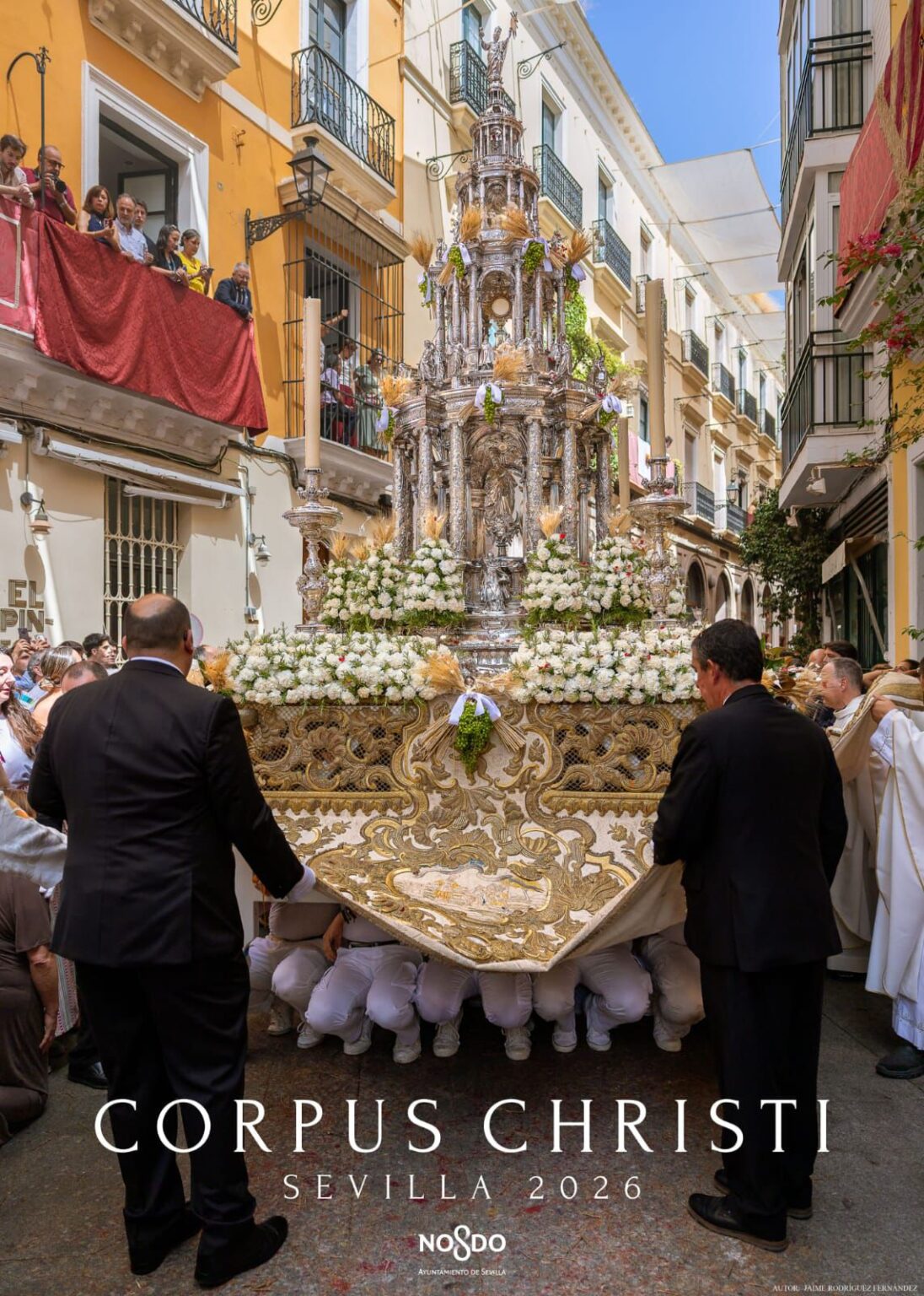 Representación en la solemne procesión del Corpus Christi 2026 ...